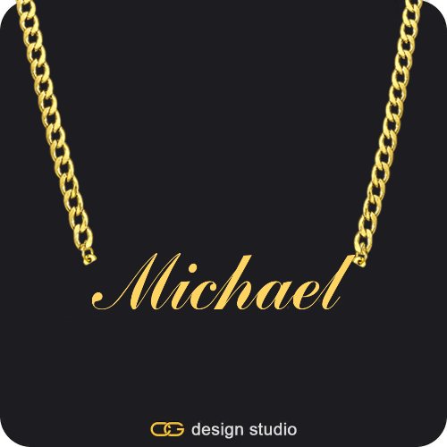 The Essential Name Necklace: Cuban