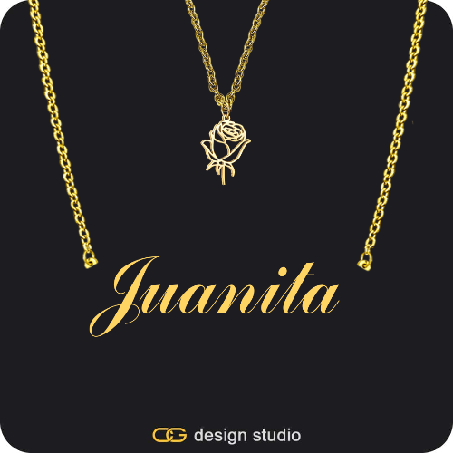 The Essential Name Necklace: Double Layer