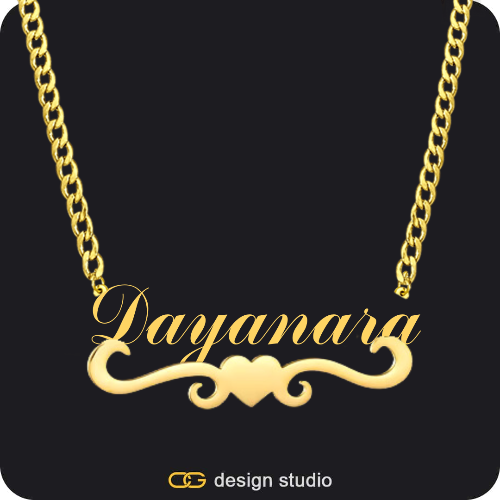 The Underline Name Necklace