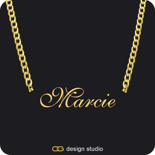 The Essential Name Necklace: Cuban