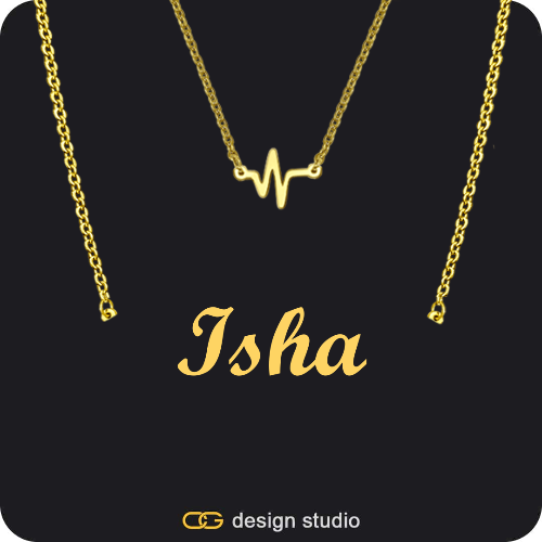 The Essential Name Necklace: Double Layer