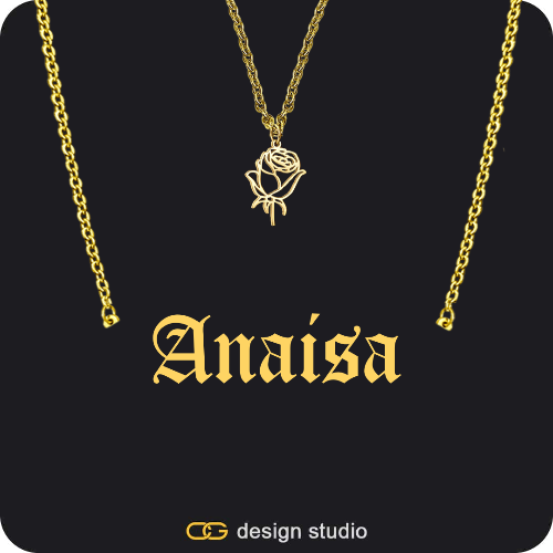 The Essential Name Necklace: Double Layer
