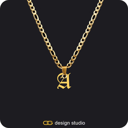 The Essential Name Necklace: Looped