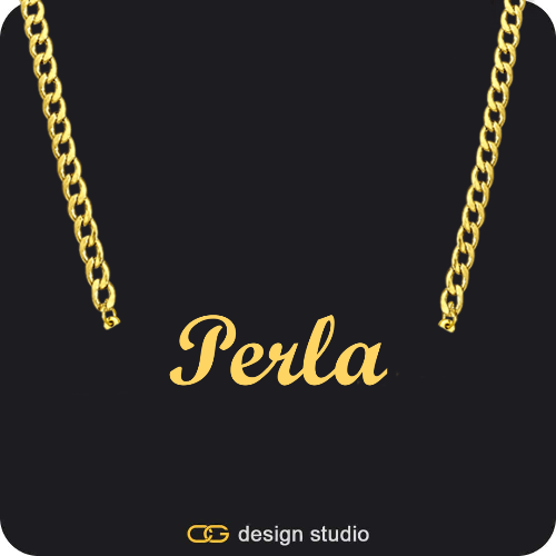 The Essential Name Necklace: Cuban