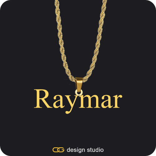 The Essential Name Necklace: Looped