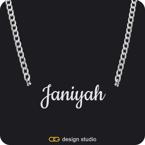 The Essential Name Necklace: Cuban