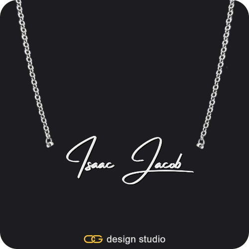 The Premier Script Name Necklace