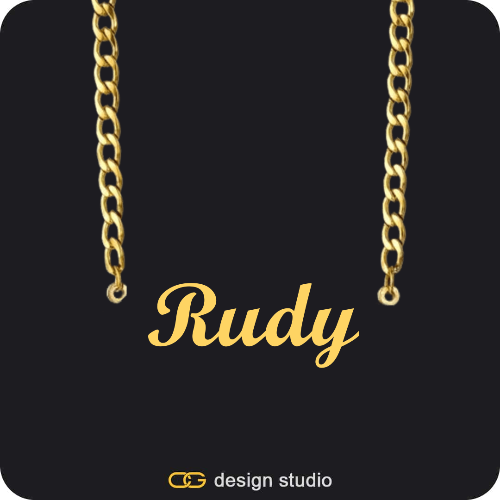 The Essential Name Necklace: Cuban