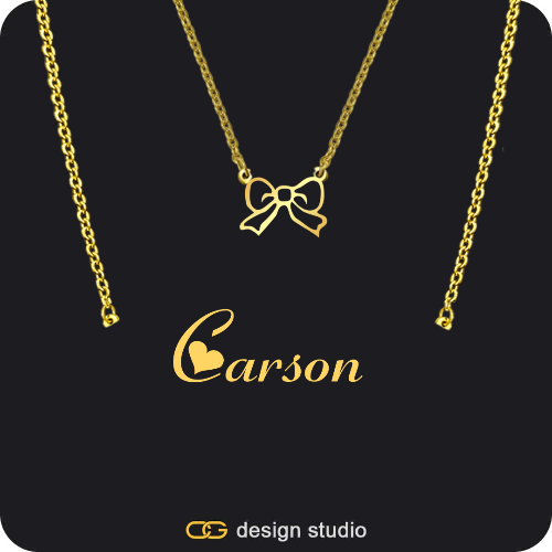 The Essential Name Necklace: Double Layer