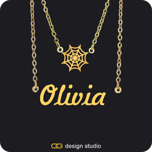 The Essential Name Necklace: Double Layer