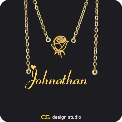The Essential Name Necklace: Double Layer