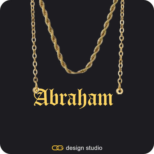The Essential Name Necklace: Double Layer