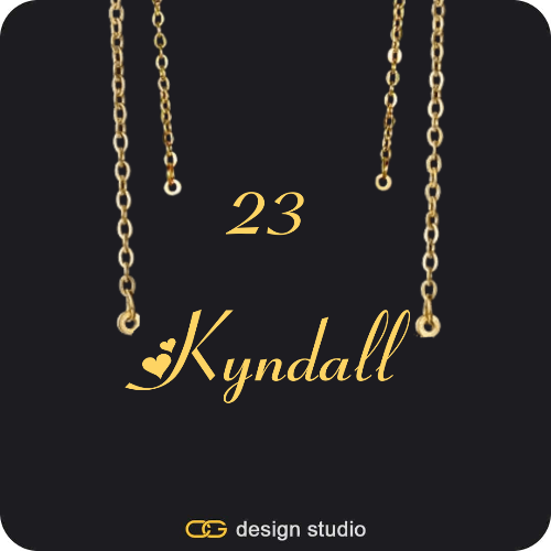 The Essential Name Necklace: Double Layer