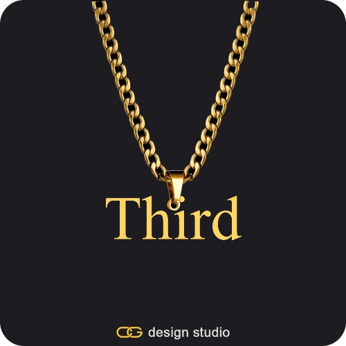 The Essential Name Necklace: Looped
