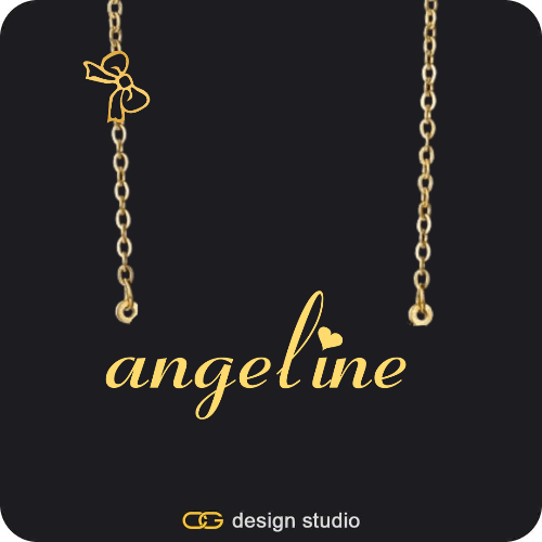 The Essential Name Necklace: Charm