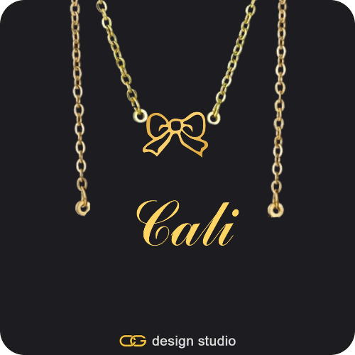 The Essential Name Necklace: Double Layer