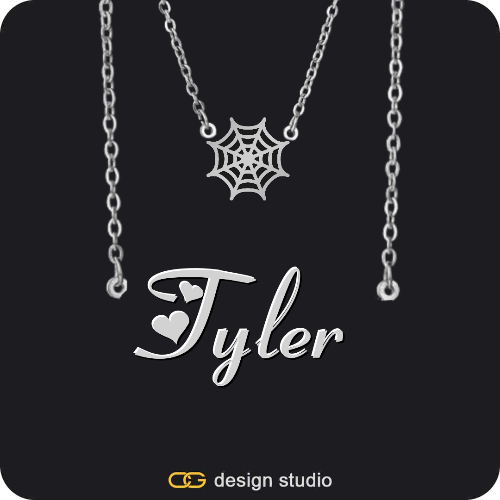 The Essential Name Necklace: Charm