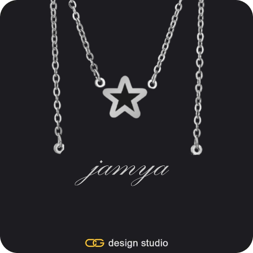 The Essential Name Necklace: Double Layer