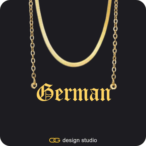 The Essential Name Necklace: Double Layer