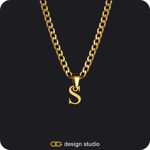 The Essential Name Necklace: Looped
