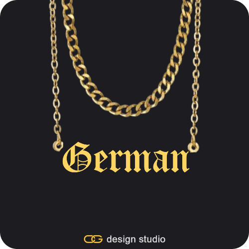 The Essential Name Necklace: Double Layer
