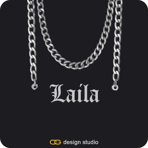 The Essential Name Necklace: Cuban chain
