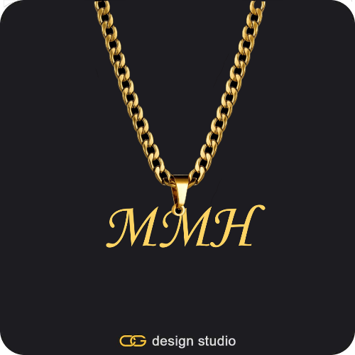 The Essential Name Necklace: Looped