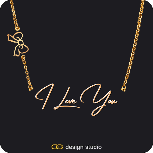 The Premier Script Name Necklace