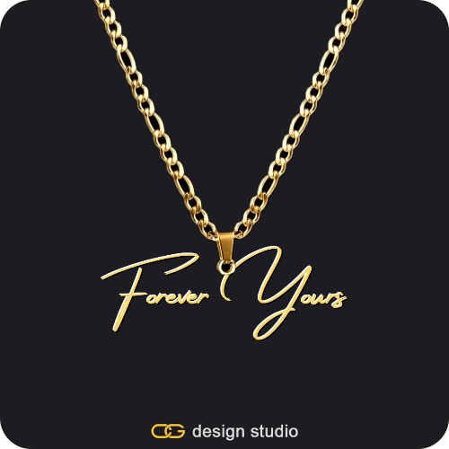 The Premier Script Name Necklace