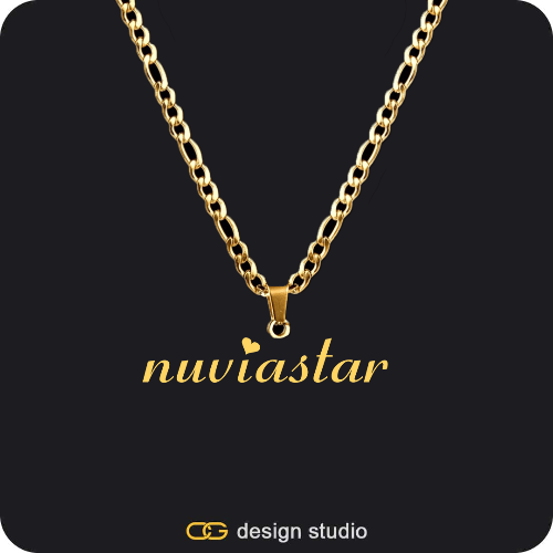 The Essential Name Necklace: Looped