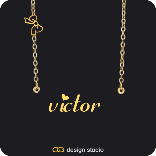The Essential Name Necklace: Charm