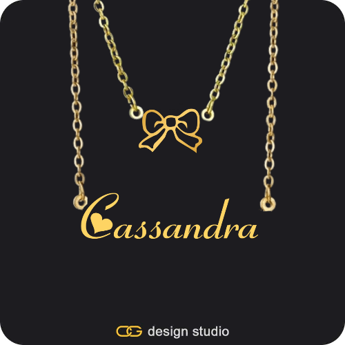 The Essential Name Necklace: Double Layer