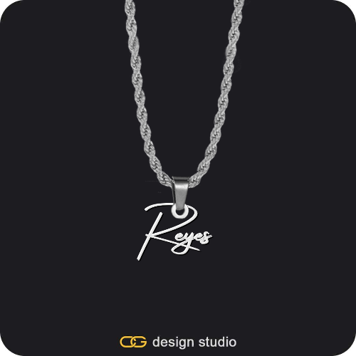 The Premier Script Name Necklace