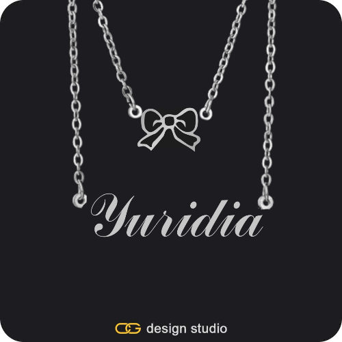 The Essential Name Necklace: Double Layer