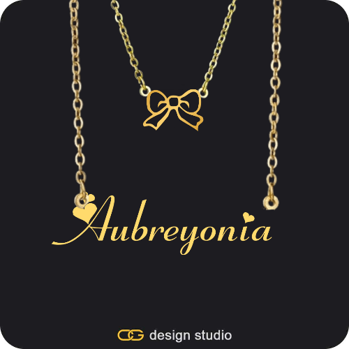 The Essential Name Necklace: Charm