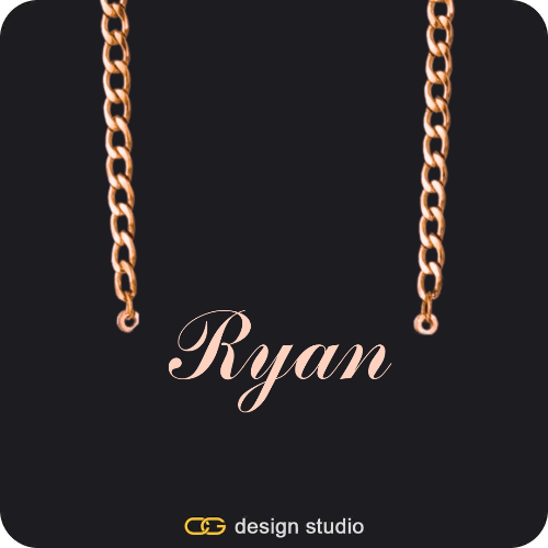 The Essential Name Necklace: Cuban chain