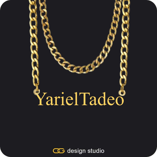 The Essential Name Necklace: Cuban chain