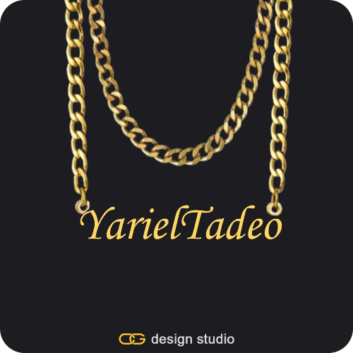 The Essential Name Necklace: Cuban chain