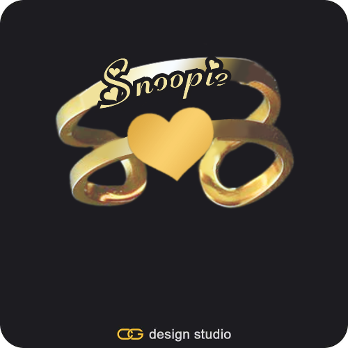 The Bold Name Ring
