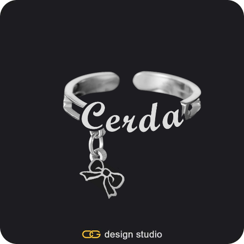 The Charm Name Ring