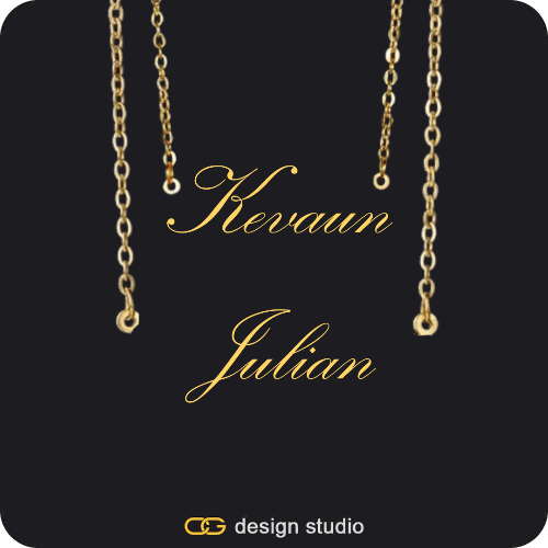 The Essential Name Necklace: Double Layer