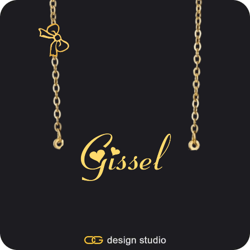 The Essential Name Necklace: Charm