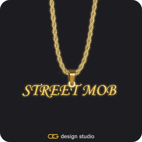 The Essential Name Necklace: Glitter