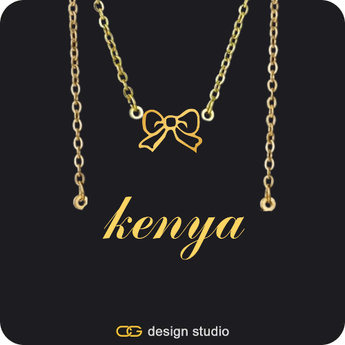The Essential Name Necklace: Double Layer