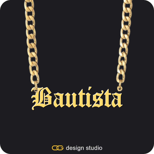 The Mens Essential Name Necklace