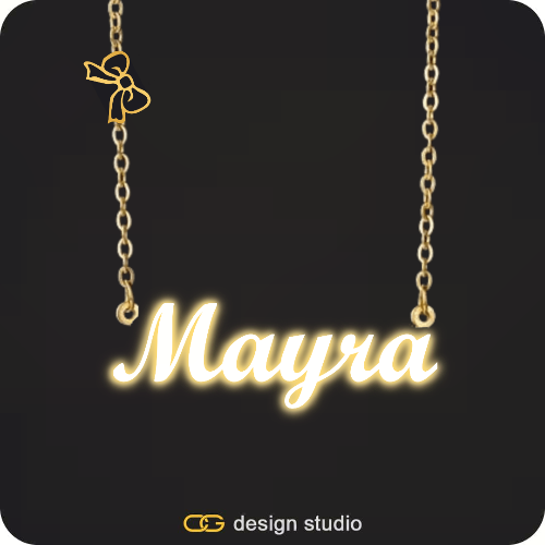 The Essential Name Necklace: Sparkling Charm