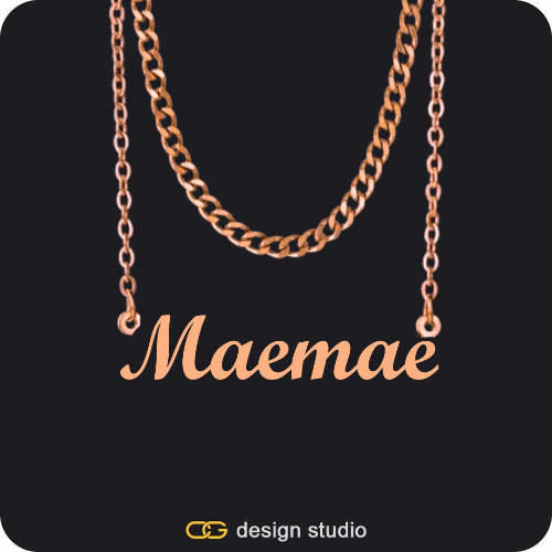 The Essential Name Necklace: Double Layer