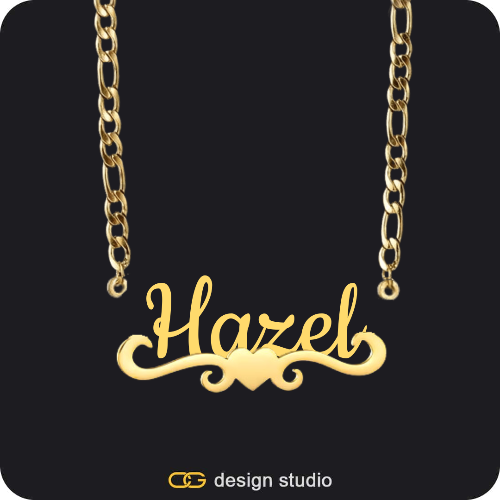 The Essential Name Necklace: Underline