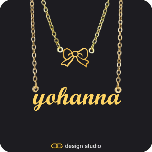 The Essential Name Necklace: Double Layer