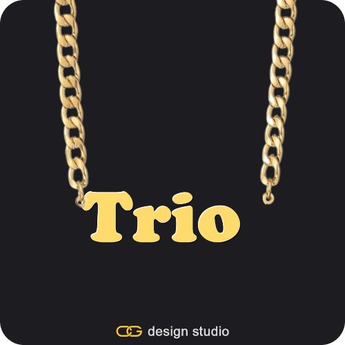 The Mens Essential Name Necklace